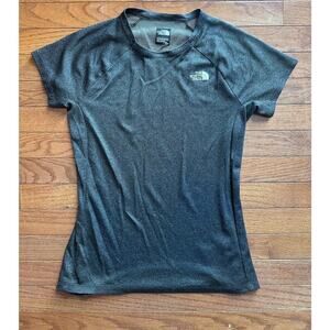 The North Face Polartec FlashDry Tee Size Small Charcoal Grey NWOT
